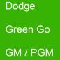 Preview: Dodge, Green Go, GM / PGM.